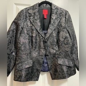 2-PIECE MOTHER OF THE BRIDE SET JS COL JACKET SIZE 14 & JR NITES SZ 16 TOP